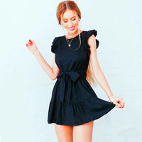 Thumbnail for BornToGirl Y2K Sexy Tunic Dress Women Spring Summer Streetwear Fashion