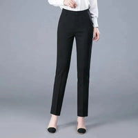 Thumbnail for High Waist Formal Ankle Length Pants Women Casual Classic Slim
