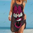 Women's Dress Minnie Mouse Elegant Dresses Boho 2022 Sling Summer