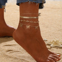 Thumbnail for New Fashion Simple Heart Female Anklets Foot Jewelry Leg New Anklets