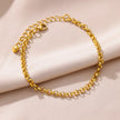 Anklets for Women Summer Beach Accessories Stainless Steel Imitation