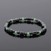 Thumbnail for Magnetic Weight Loss Effective Anklet Bracelet Black Gallstone