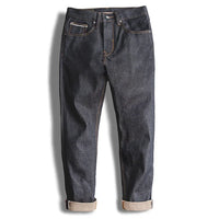 Thumbnail for Maden Silver Denim Vintage Jeans for Men Amekaji Selvedge Raw Denim 13