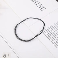 Thumbnail for Magnetic Weight Loss Effective Anklet Bracelet Black Gallstone