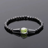 Thumbnail for Magnetic Weight Loss Effective Anklet Bracelet Black Gallstone