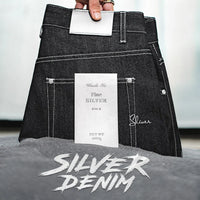 Thumbnail for Maden Silver Denim Vintage Jeans for Men Amekaji Selvedge Raw Denim 13