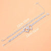 Fashion Rhinestone Chain Anklets For Women Luxury Shining Ankle
