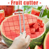 Watermelon Cutter Slicer Stainless Steel Watermelon Slicer Fork Cutter