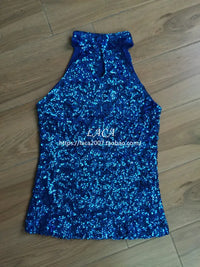 Thumbnail for Sequins Women Fashion Shimmer Flashy Embellished High Quality Halter