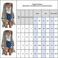 Thumbnail for Bohemian Casual Cloak Cardigan for Swimsuit woman 2024 Summer Beach