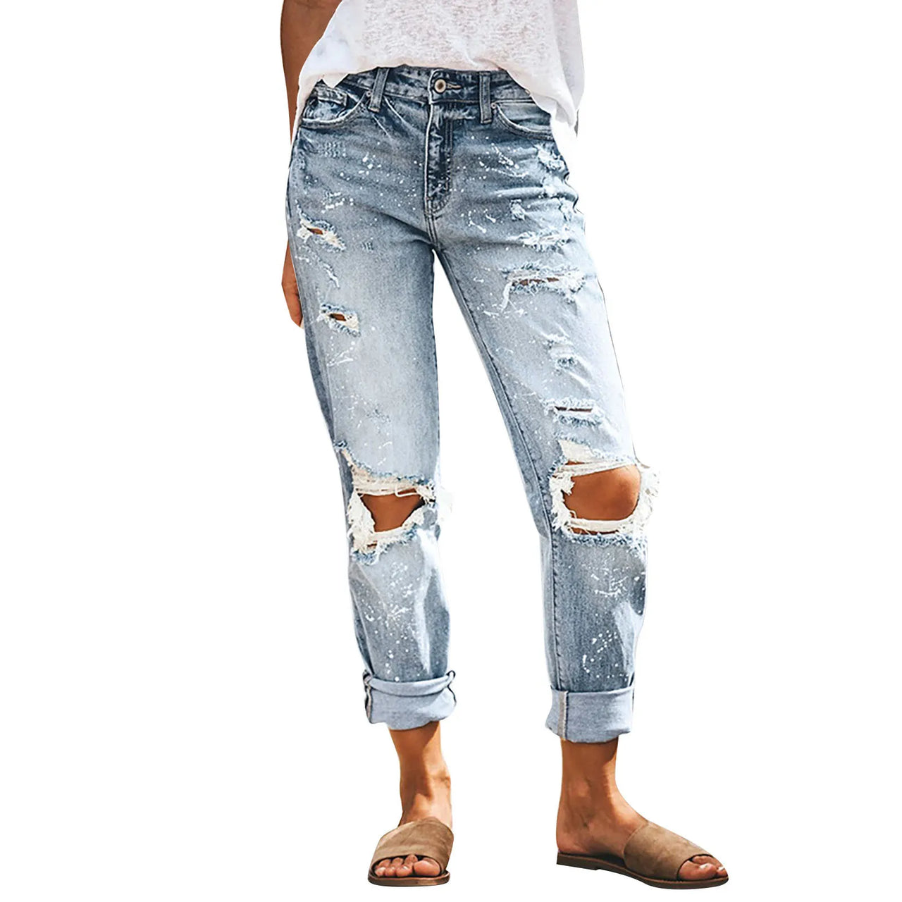 Jeans For Women 2024 Y2k Fashion Casual Skinny Plain Pocket Design