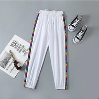 Thumbnail for Harajuku colorful striped Pants For Women Trousers 2022 Streetwear