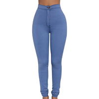 Thumbnail for Women's High Waisted Jeans Stretch Lift Stylish Leggings Pencil Denim