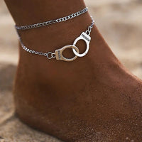 Thumbnail for Delysia King Sexy Women Summer Handcuffs Anklet Trendy Double Layer