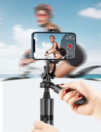 Thumbnail for 360 Auto Face Tracking Gimbal AI Smart Gimbal Face Tracking Auto Phone Holder For Smartphone Video Vlog Live Stabilizer Tripod