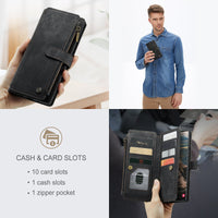 Thumbnail for Premium Wallet Case for iPhone X to iPhone 14