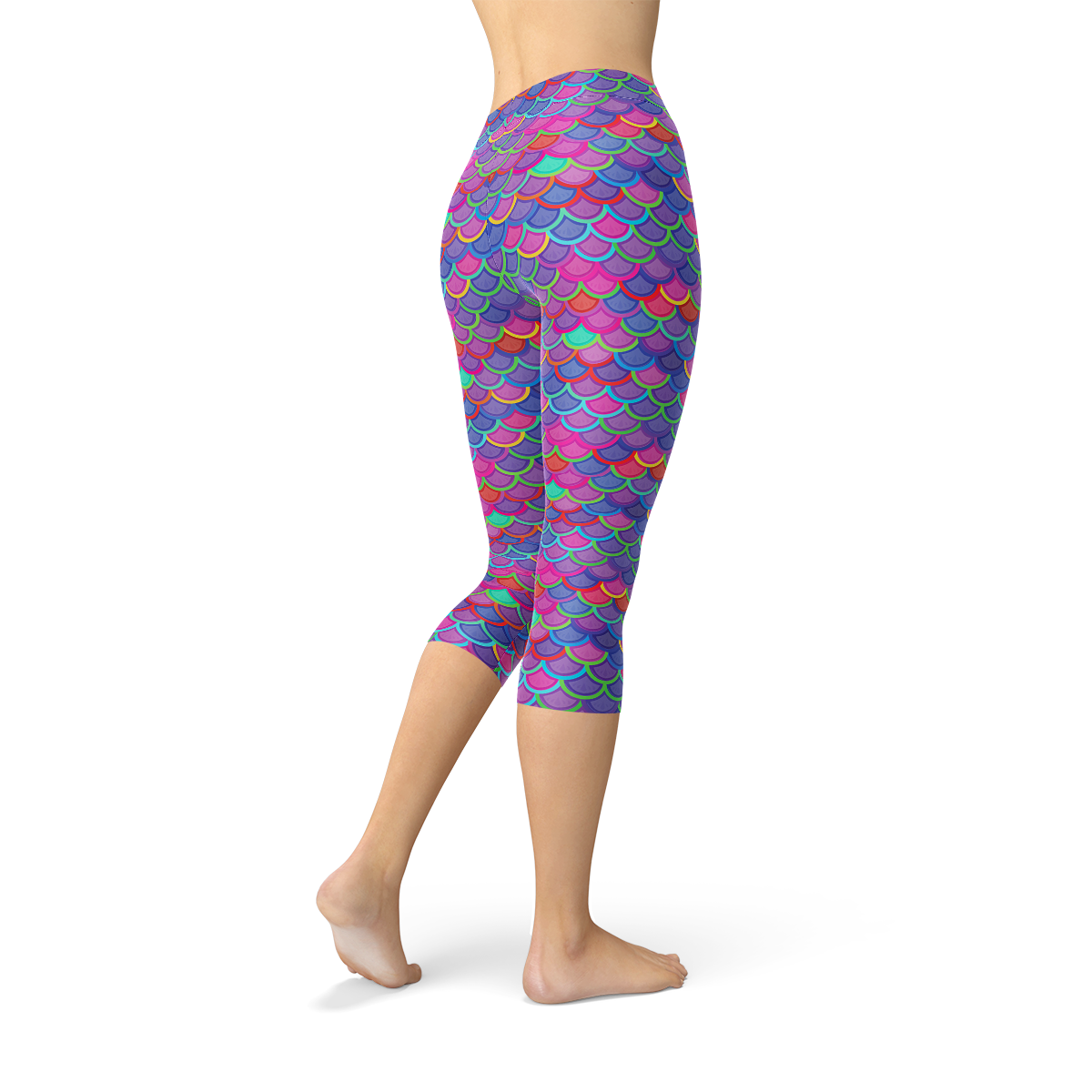 Womens Purple Pink Mermaid Capri LeggingsThese premium women's capri leggings offers the perfect combination of performance and comfort.✅ PRECISION CUT, SEWN, and PRINTED in USA/Mexico. We strive for qualitLeggingsEXPRESS WOMEN'S FASHIONMaroon SootyWomens Purple Pink Mermaid Capri Leggings