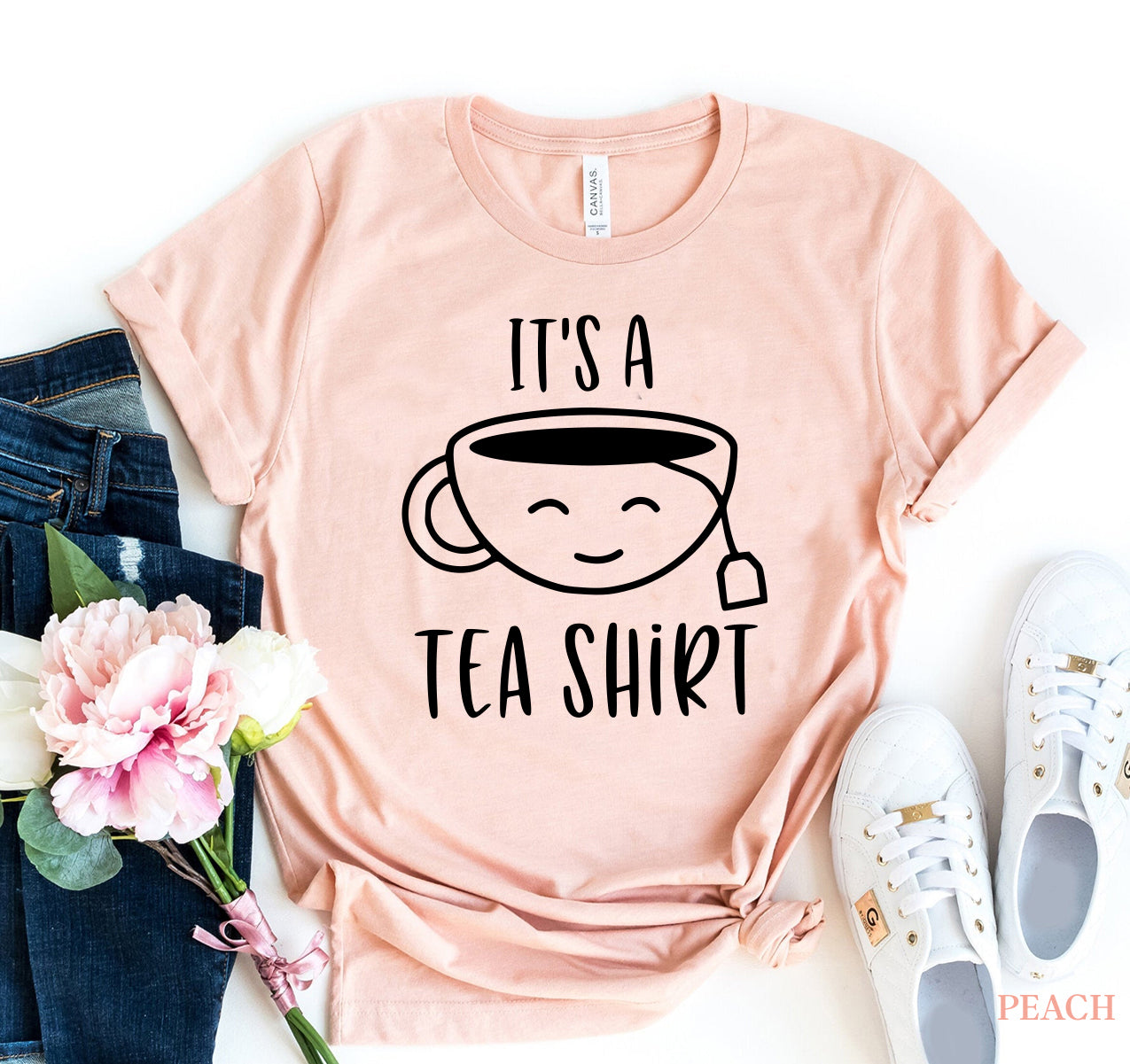 It's A Tea ShirtProduct description:
Introducing the It's A Tea Shirt! This stylish t-shirt is made with premium quality ring spun cotton for a comfortable fit and soft feel. The flT-shirtsEXPRESS WOMEN'S FASHIONAgateTea Shirt