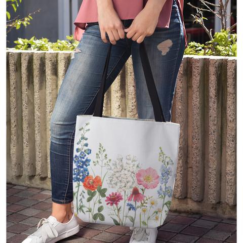 Double Sided Spring Floral Print Tote BagDouble Sided Spring Floral Print Tote Bag Medium. This stylish tote comes with contrasting twin handles and open top for convenience.  Comfortable with style ideal fHandbagsEXPRESS WOMEN'S FASHIONYellow PandoraDouble Sided Spring Floral Print Tote Bag