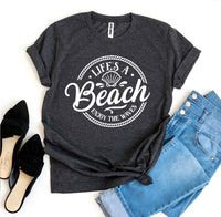 Thumbnail for Life’s a Beach Enjoy The Waves T-shirtProduct description:
Look and feel your best with this Life’s a Beach Enjoy The Waves T-shirt! It's made of premium quality ring spun cotton for a soft, comfortable T-shirtsEXPRESS WOMEN'S FASHIONAgateBeach Enjoy