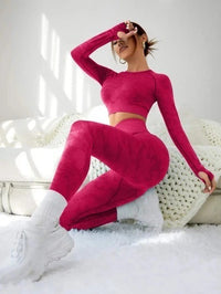 Thumbnail for Fashion Exercise Clothes Yoga Suit Women