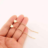 Thumbnail for Heart Drop Earrings
 

Drop Earrings
8 cm/3.15