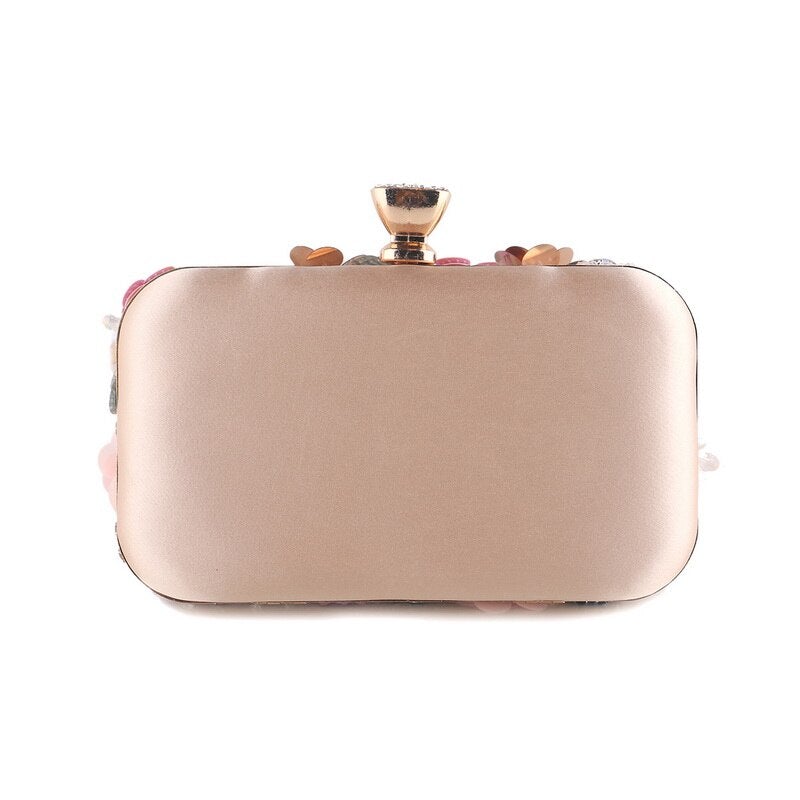 Handbags  Women Flower Clutch Evening Bags Wedding Purses Bridal