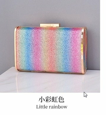 Candy Color Box Party Clutch Purses  and Handbags for Women Chic