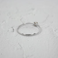 Thumbnail for Petite Citrine Solitaire Sterling Silver Ring